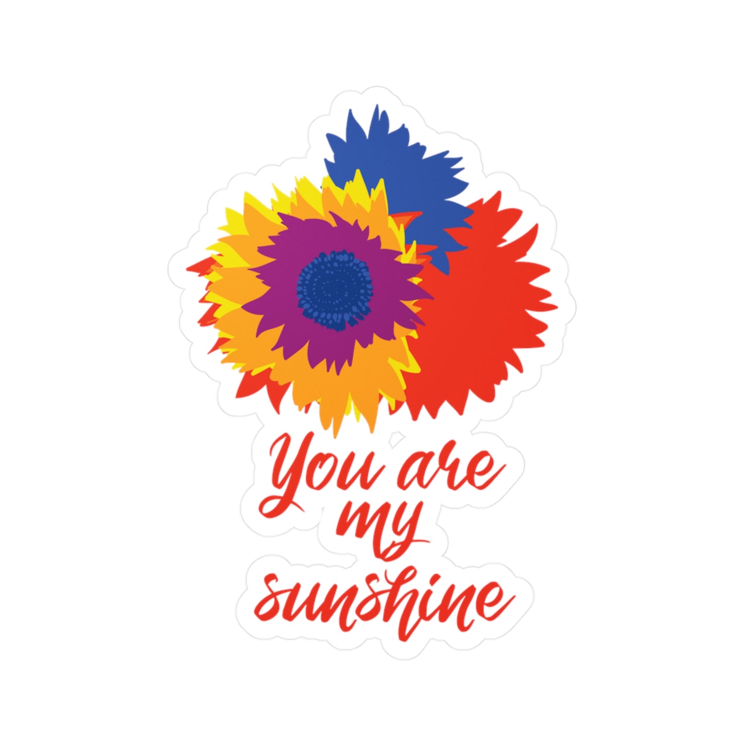You Are My Sunshine Kiss-Cut Vinyl Decal